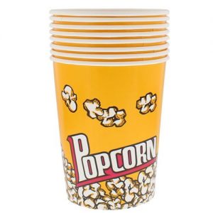 El Vaso para Palomitas es Ideal para Negocios